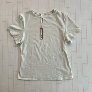 NWT SKIMS Cotton Jersey T-Shirt - Bone - L